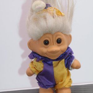 Vintage clown troll figure toy